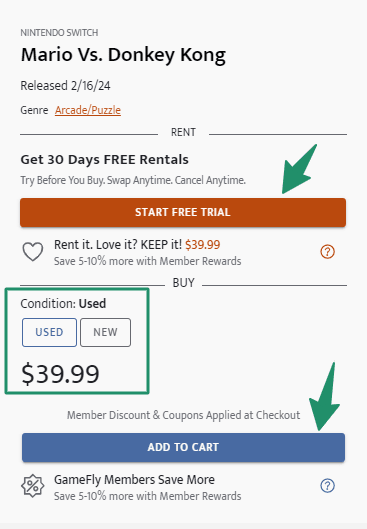 Gamefly price