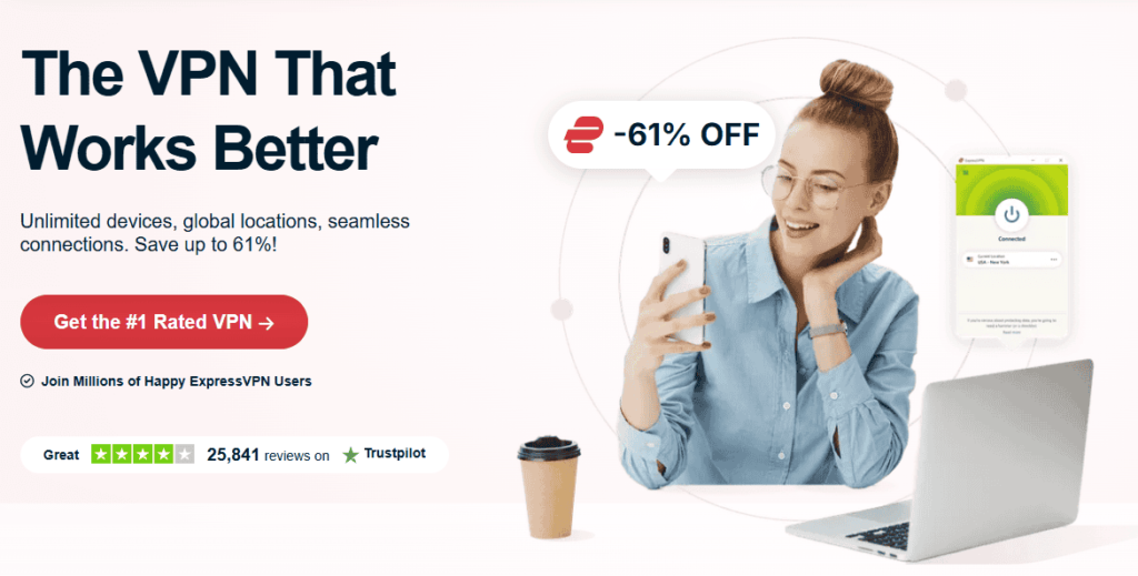 ExpressVPN HomePage