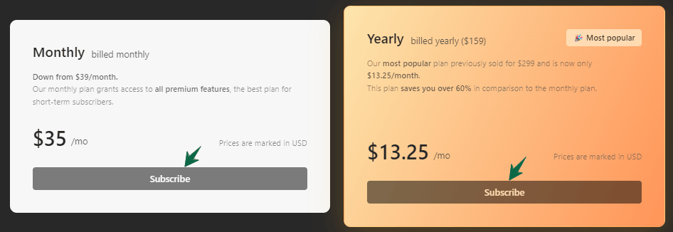 LeetCode Coupon Pricing Plan 