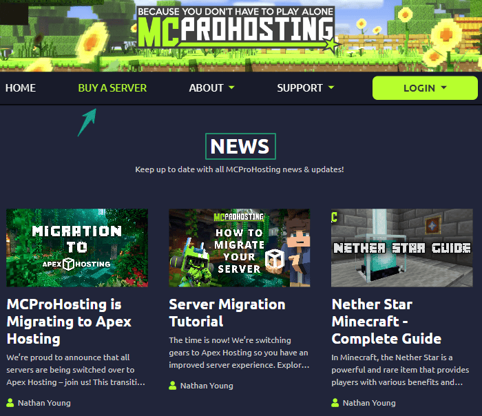 MCPro Hosting News