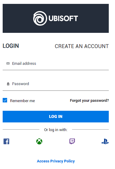 Ubisoft Login