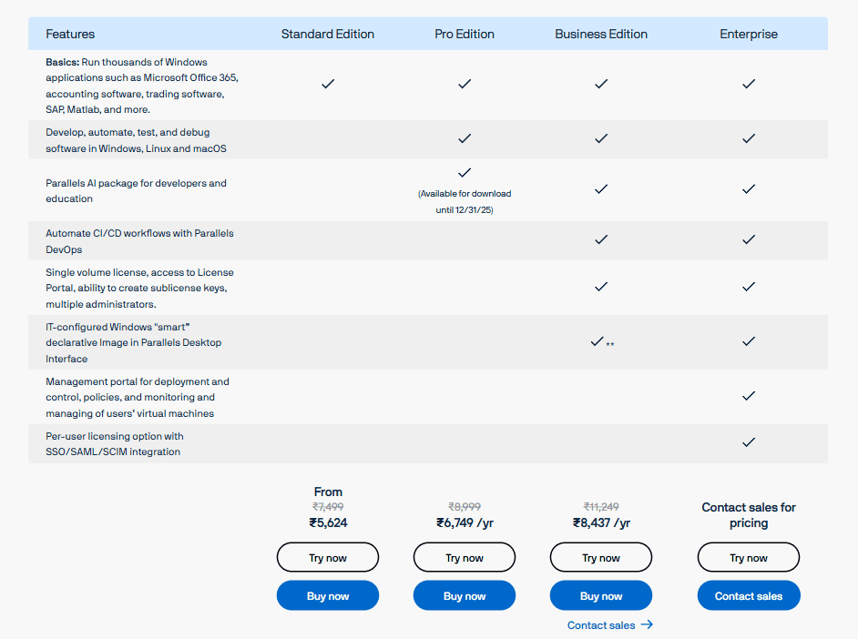 Latest Parallels Promo Code and Discount Deals Save Big Upto 75% OFF 1 Parallels Plans