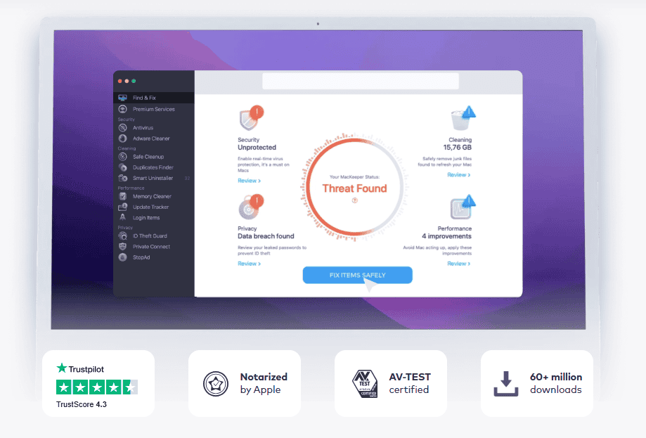Latest MacKeeper Promo Code – Save Big Upto 80% OFF on its Premium Plans 2 MacKeeper Homepage