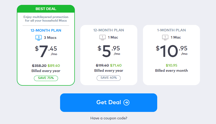 Latest MacKeeper Promo Code – Save Big Upto 80% OFF on its Premium Plans 1 MacKeeper Plans