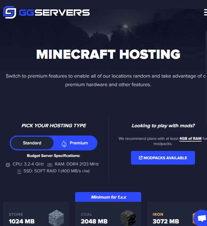 GGServers Promo Code & Discounts, Save Upto 60% on Minecraft Server Hosting 3 GGServers Pricing