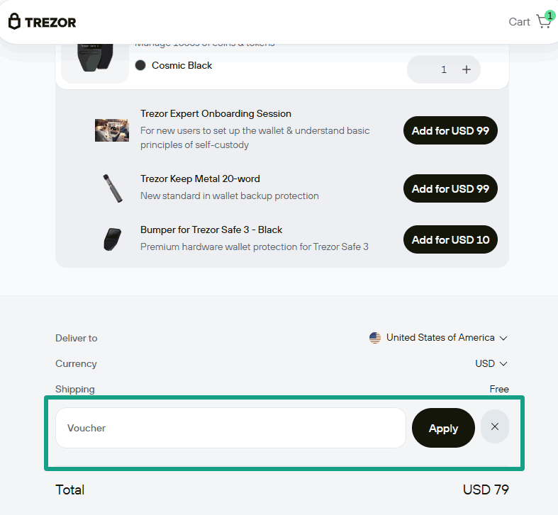 Trezor Coupon & Referral Code, get upto 50% OFF on Wallets 3 Trezor promo code