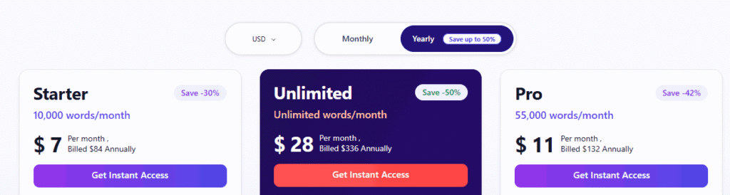 Walter Ai Coupon Code: Save Up to 60% on Premium Plans 2 Walter AI Pricing Plans