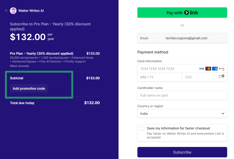 Walter Ai Coupon Code: Save Up to 60% on Premium Plans 3 Walter AI Promotional Code