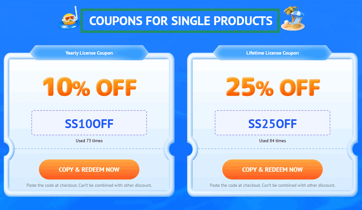 Aomei Backupper Coupon Codes: Save upto 85% on Plans 5 Active AOMEI Coupon Codes