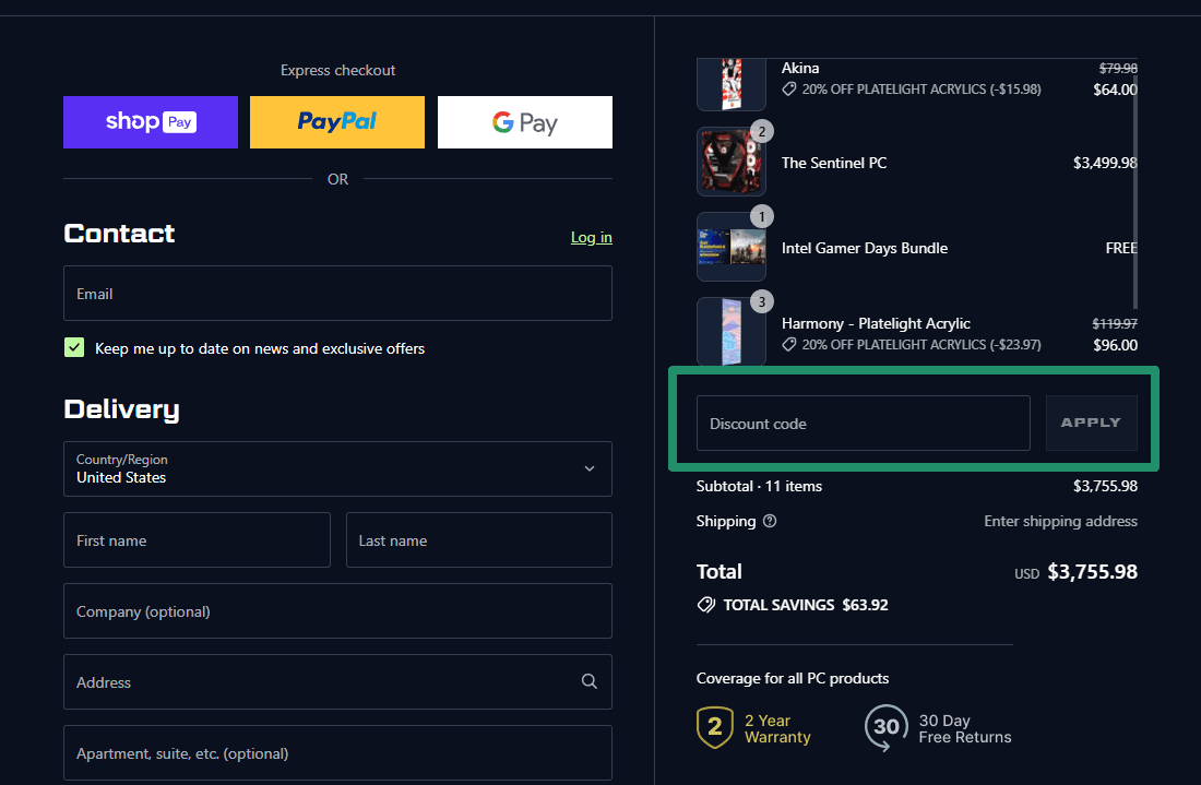 Starforge Coupon & Promo Codes, Save Up to 60% on Gaming PCs & Accessories 4 Apply Starforge Discount Code