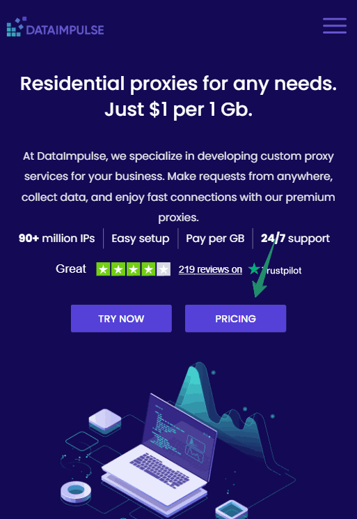 DataImpulse Coupons & Promo Codes, Save upto 60% on Proxy & Data Solutions 1 Dataimpulse