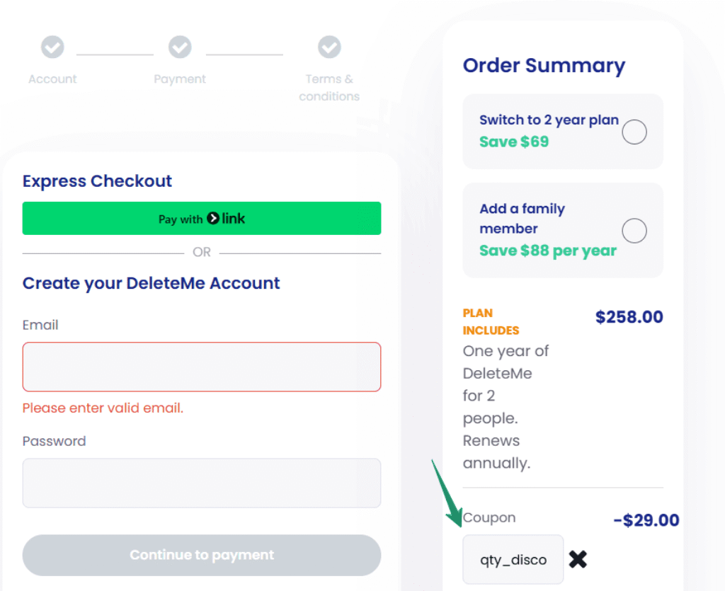 DeleteMe Coupon Code