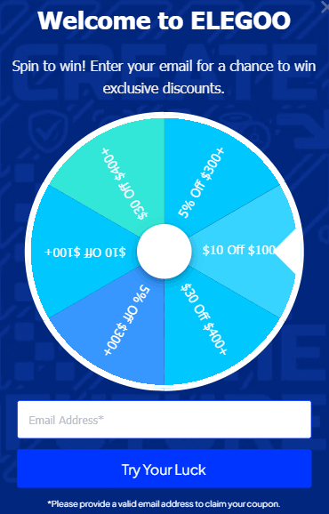 ELEGOO Promo Offer