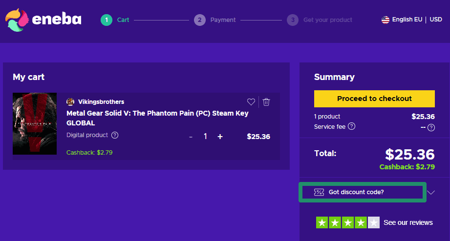 Eneba Promo Code, Save up 95% on Games & Gift Cards 3 ENEBA Discount Code