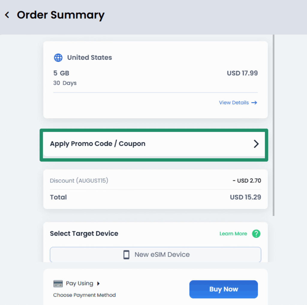 GigSky Promo & Coupon Codes