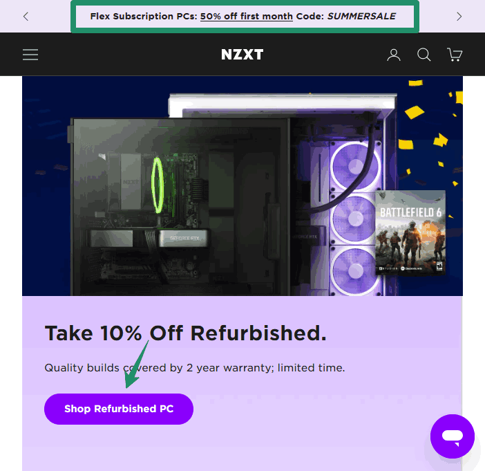 NZXT Promo Codes: Save Upto 50% on Gaming PCs, Cases,& Accessories. 1 NZXT Gaming Promo Offers