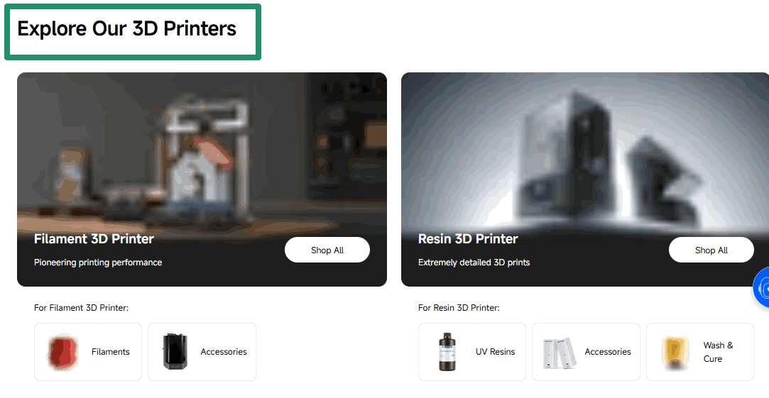 Shop Anycubic 3D Printers Filaments Online