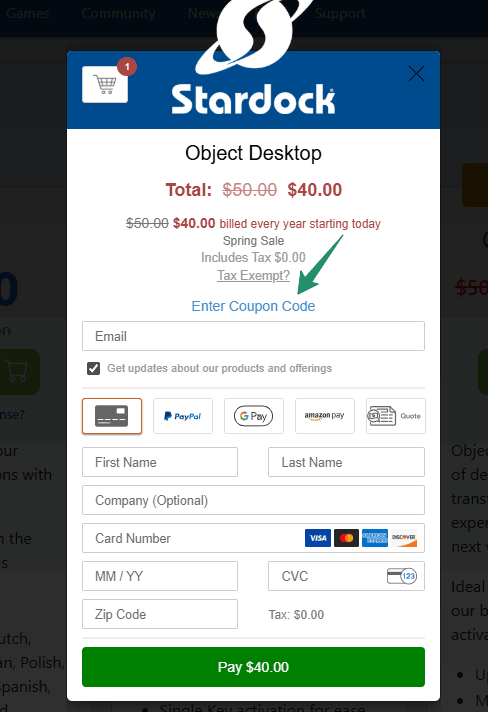 Stardock Fences 6 Coupon Code, Grab Upto 75% Discount 3 Stardock Coupon Code