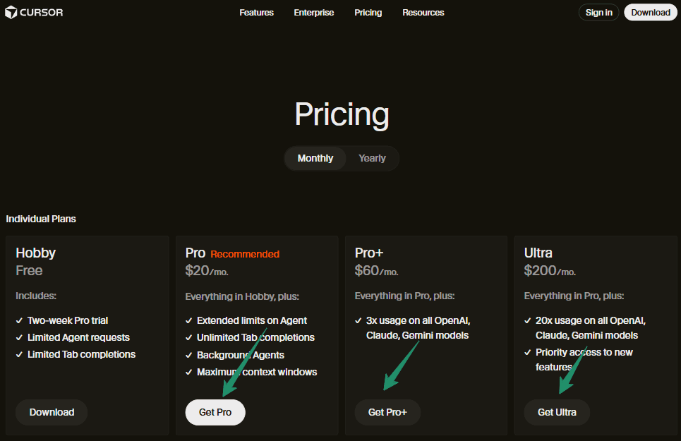 Cursor AI Discount Code, Get Upto 90% OFF on AI Coding Editor 3 Cursor AI Pricing Plans