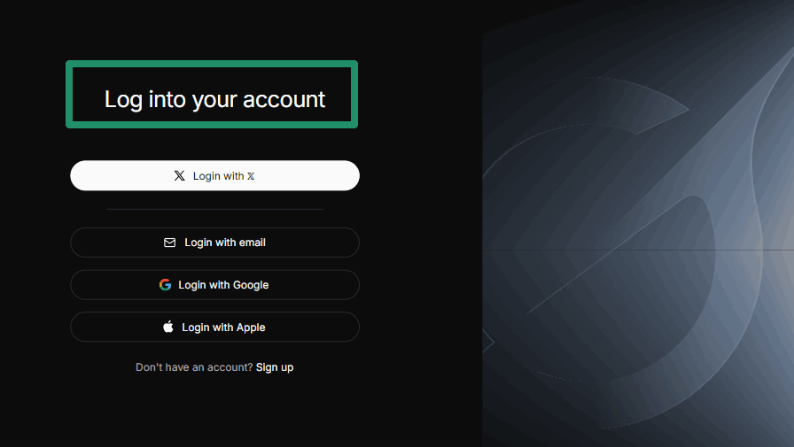 Grok Sign Up or Log In
