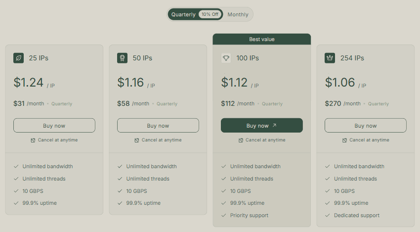 Hype Proxy Coupons – Verified Discounts on Fast & Secure Proxies 1 Hype Proxy ISP Plans