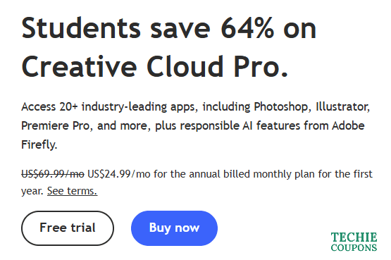 Adobe Creative Cloud Coupon & Deals, Save 65% on Creative Apps 4 Adobe-Creative-Cloud-Pro-for-students-and-teachers