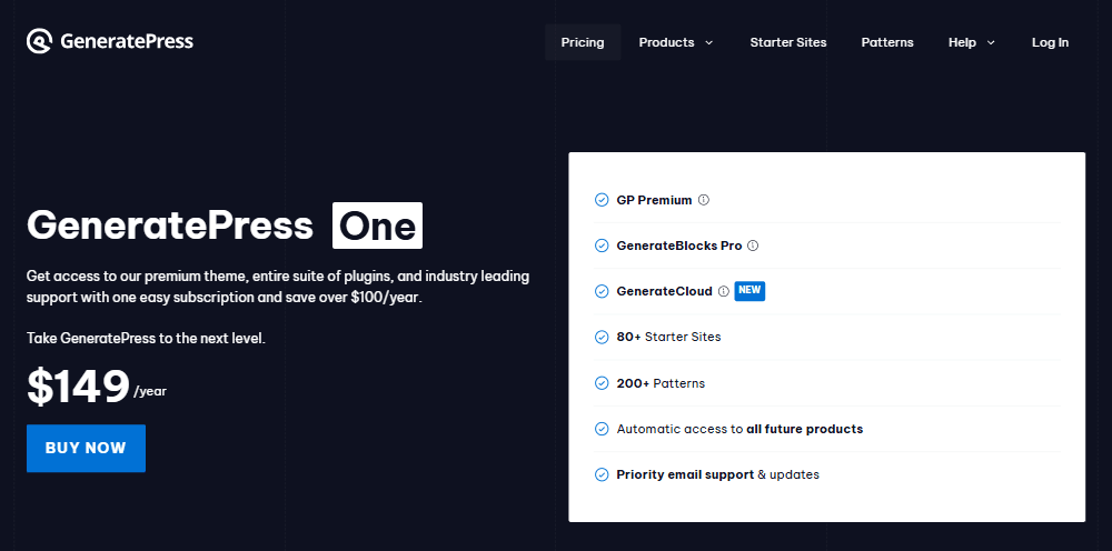 GeneratePress Promo Codes & Theme Discounts – Big Savings on WordPress Plans 1 GeneratePress One