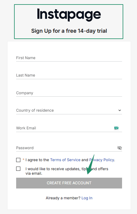 Instapage Coupon Codes & Landing Page Deals – Save 70% Instantly 3 Instapage free trial sign up