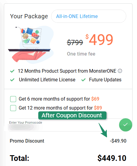 MonsterONE Coupon Codes & Deals – Save 80% on Templates & Themes 5 MonsterONE discount after coupon code