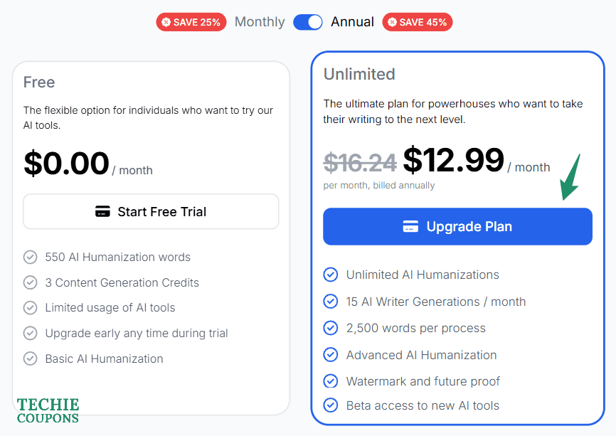 Phrasly AI Coupon Codes & Deals – Save 75% on AI Writing 1 Phrasly AI Pricing Plans