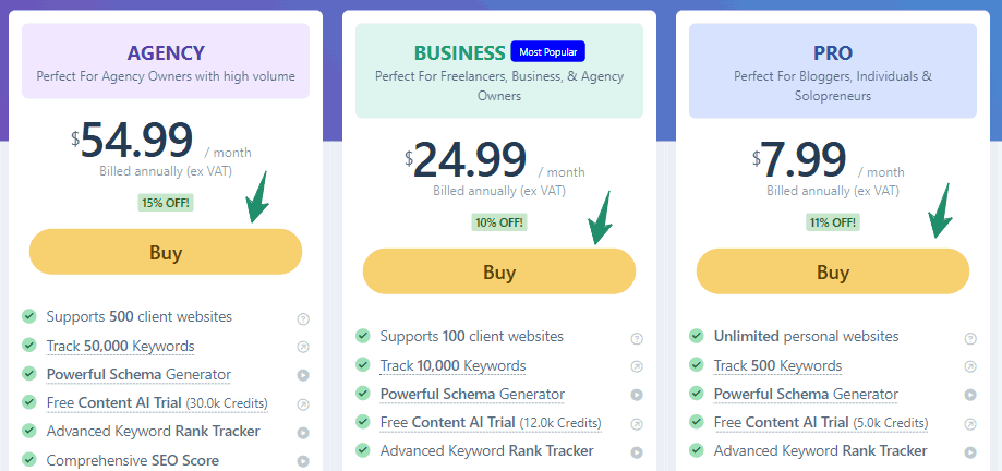 Rank Math Coupon Codes & Discounts, Save 55% on WordPress SEO Plugin 2 Rank Math Pricing Plans