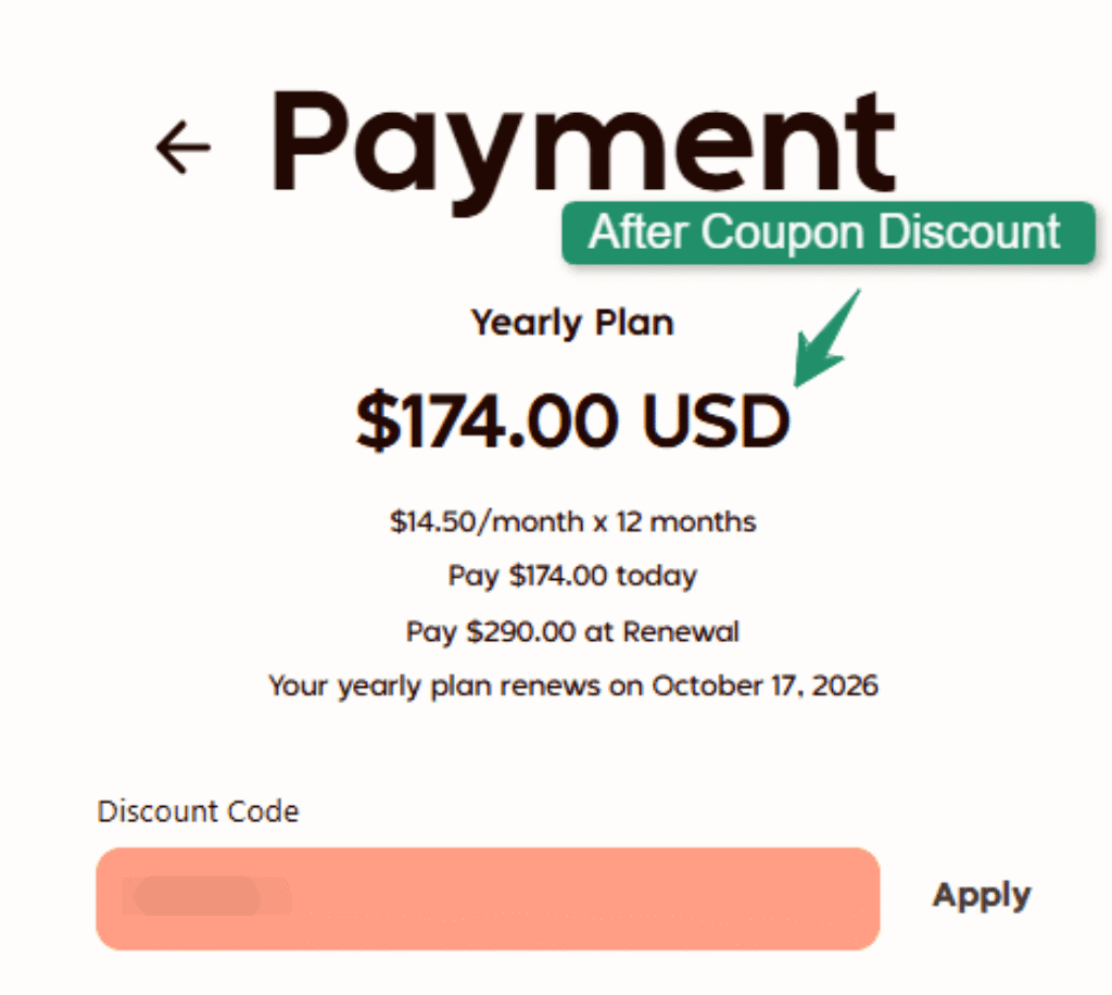 Rytr Coupon Codes & AI Writing Deals – Save 80% Instantly 3 Rytr After coupon discount