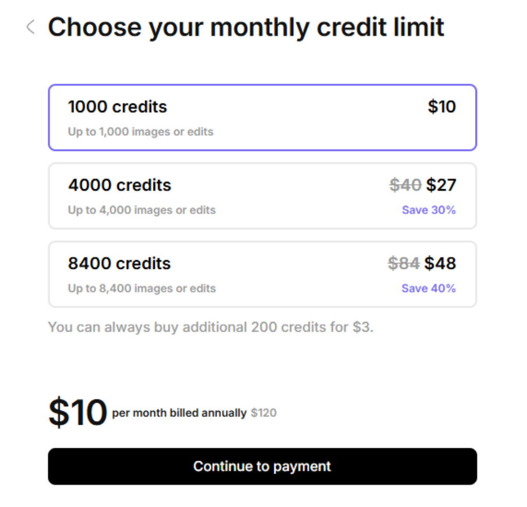 Pricing and plans Recraft