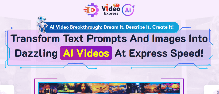 VideoExpress-ai home page